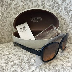 Brand new never worn Coach sunglasses